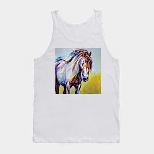 Painted horse Tank Top